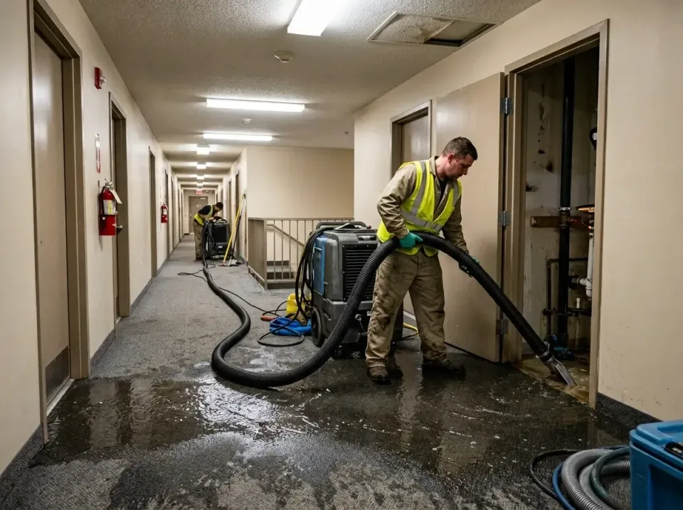 multi-unit-apartment-hallway-f-005 — frequently asked questions, Emergency Burst Pipe Water Extraction & Removal in Almont,…